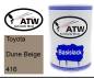 Preview: Toyota, Dune Beige, 416: 500ml Lackdose, von ATW Autoteile West.